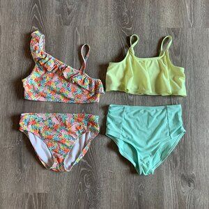 SOLD: Mini Boden / Gap Kids / Lot of 2 Swimsuits Bikinis